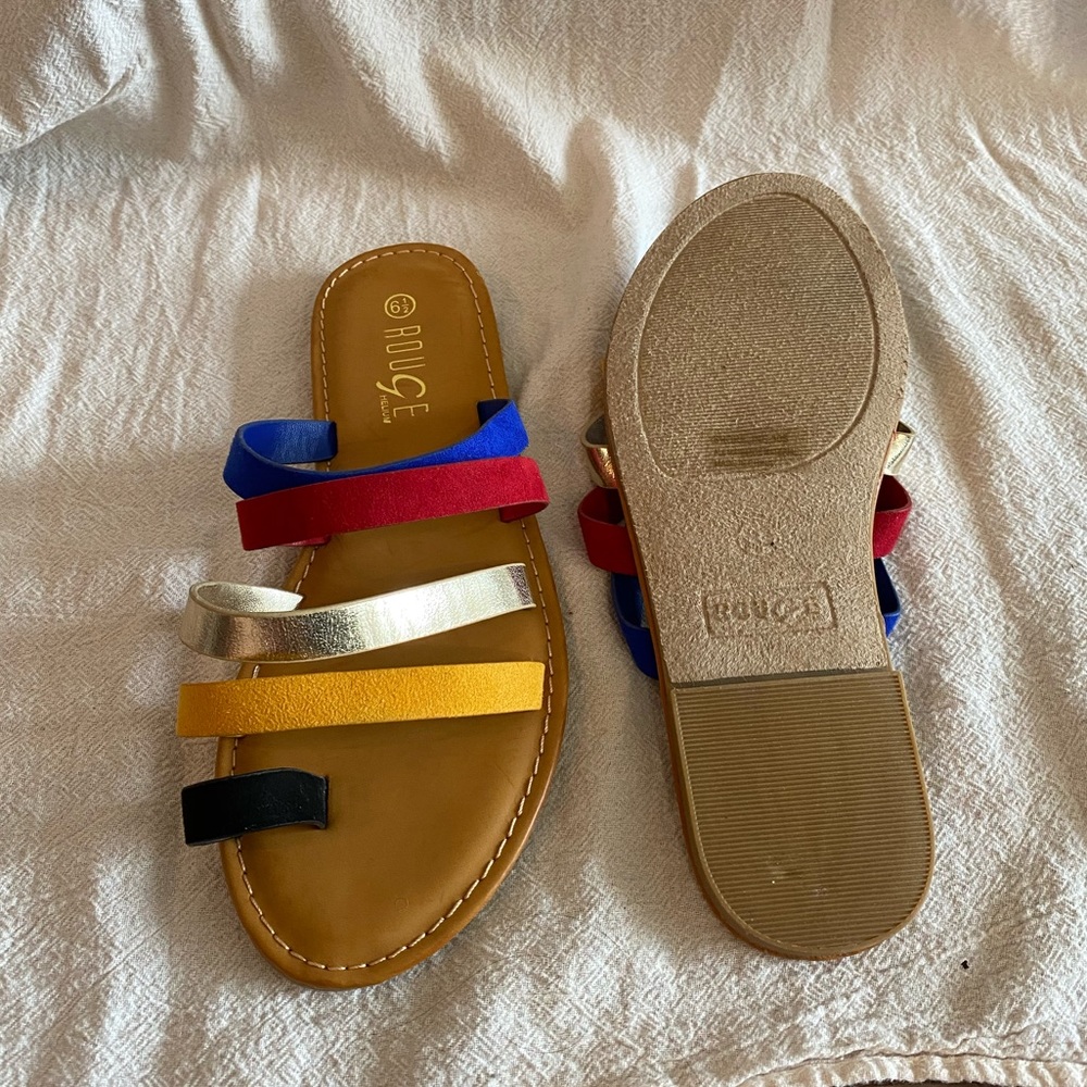Colorful sandals